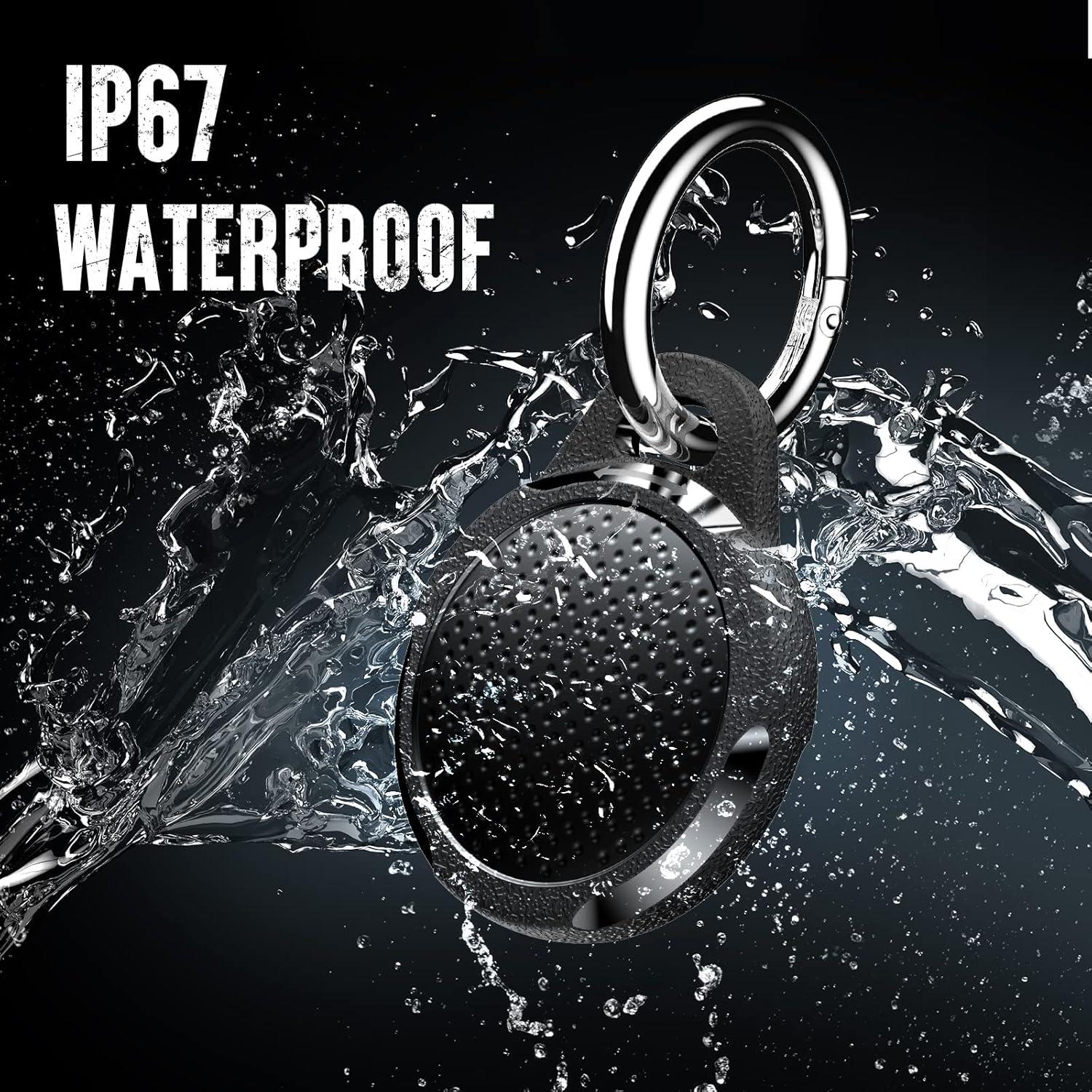 image:imageWaterproof Case for Airtag 2 Pack Air tag Keychain Holder Compatible with Apple AirTags Durable AntiScratches Protective Case with KeyringStrap for Luggage Backpack Dog Collar BlackCarbon BlackPacific Blue4 Pack