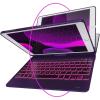 image:imageApple iPad Keyboard Case  360 Rotatable WirelessBT Backlit 10 Color  Compatible with iPad 2018 6th Gen iPad 2017 5th Gen iPad Pro 97 iPad Air 2 amp 1  Thin amp Light  Violet