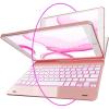 image:imageiPad Keyboard Case for 2018 6th Gen  2017 5th Gen  Pro 97  Air 2 amp 1  Thin amp Light  360 Rotatable  WirelessBT  Backlit 10 Color  Case With Keyboard Rose Gold